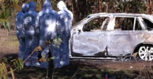 Balean en sus piernas a hombre que iba a vender celular en Los Álamos: robaron y quemaron su vehículo