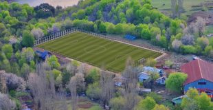 Comienza la construcción de una moderna cancha deportiva en Ralco Lepoy gracias al Plan