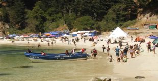 Playas de Lenga y Ramuntcho contarán con servicio de salvavidas y medidas de prevención ambiental este verano