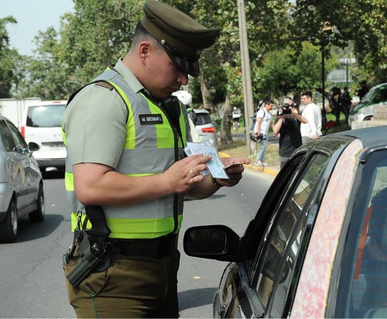 multas por mal estacionamiento en Chile